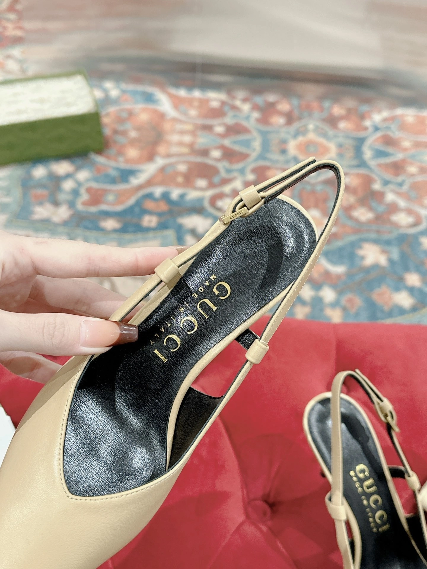 COCO-- 6u33i 762378 C9D00 9702 Heel height：8.5CM sheepskin item:D-X150L2522